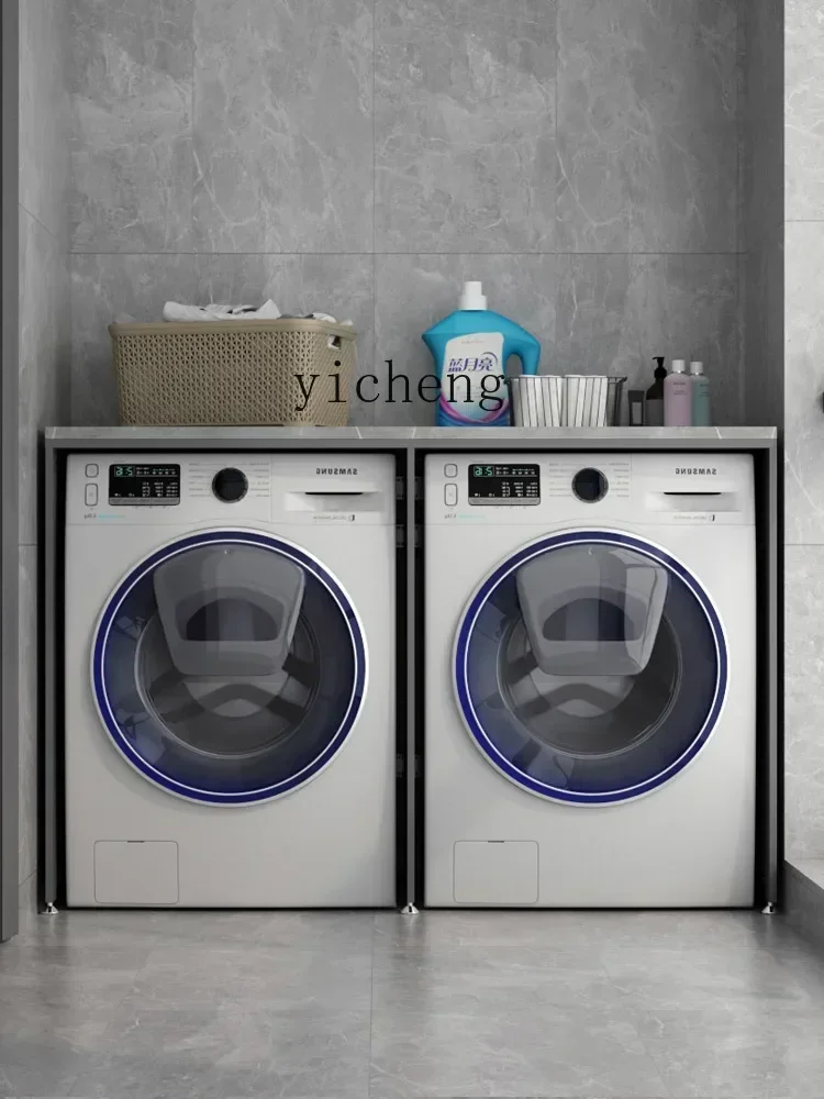 XL Dual Holder Washing Machine Protective Cover Alumimum Cylinder Dryer Mate Assembled Cabinet