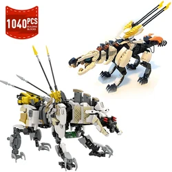 Moc Horizoned Zero Dawn Sawtooth Sentry Scrounger Dinosaur Model Building Block Game Action Figures Assemble Bricks Toys Gifts