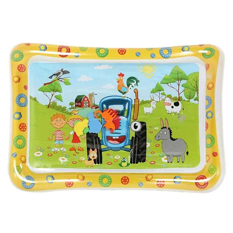 Water Sensory Mat Foldable Cat Water Sensory Mat Inflatable Crawling Pad Thickened Pet Supply For Outdoor Travel Sleeping Indoor