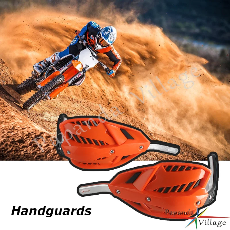 

New Dirt Bike Hand Guards Handlebar Protection Guard Covers With Fitting Kit Motocross Handguard For 250 350 450 500 EXC EXC-F