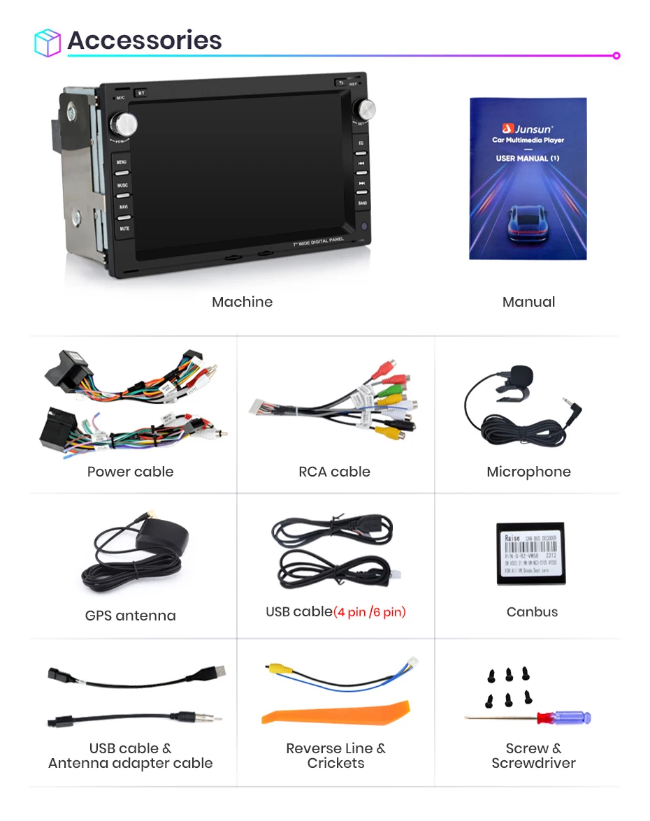 Android Autoradio für VW Passat B5 MK4 MK5 Golf 4 IV Polo Bora Jetta T5 SHARAN Jetta Transport T5 MULTIVAN LUPO Seat ALHAMBRA Cordoban Lego Excellent FM RDS Multimedia