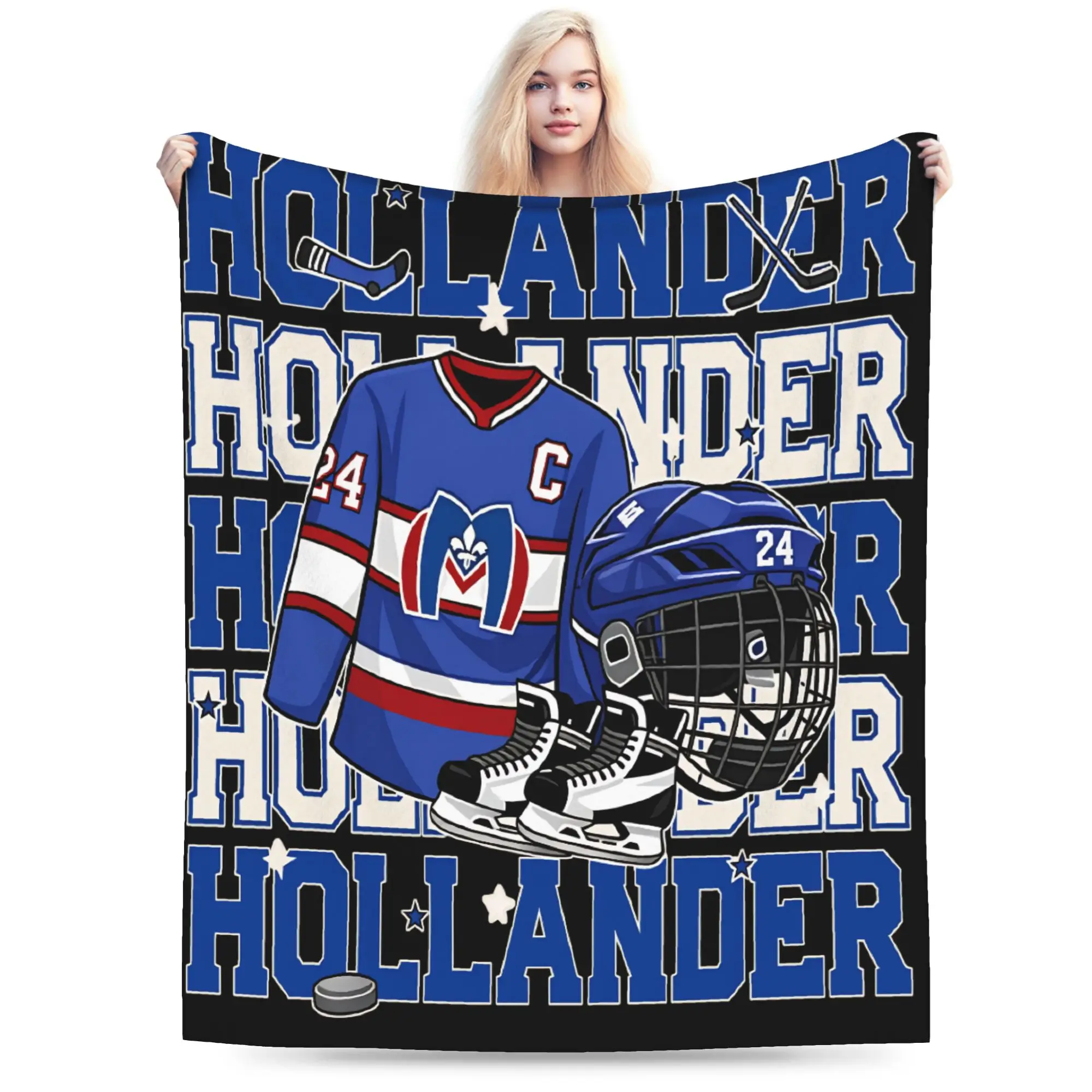 Heated Rivalry HOLLANDER Blankets Winter  Comfortable Throw Blanket For Boy Girl Home Decor Flannel Bedspread Bed Cover
