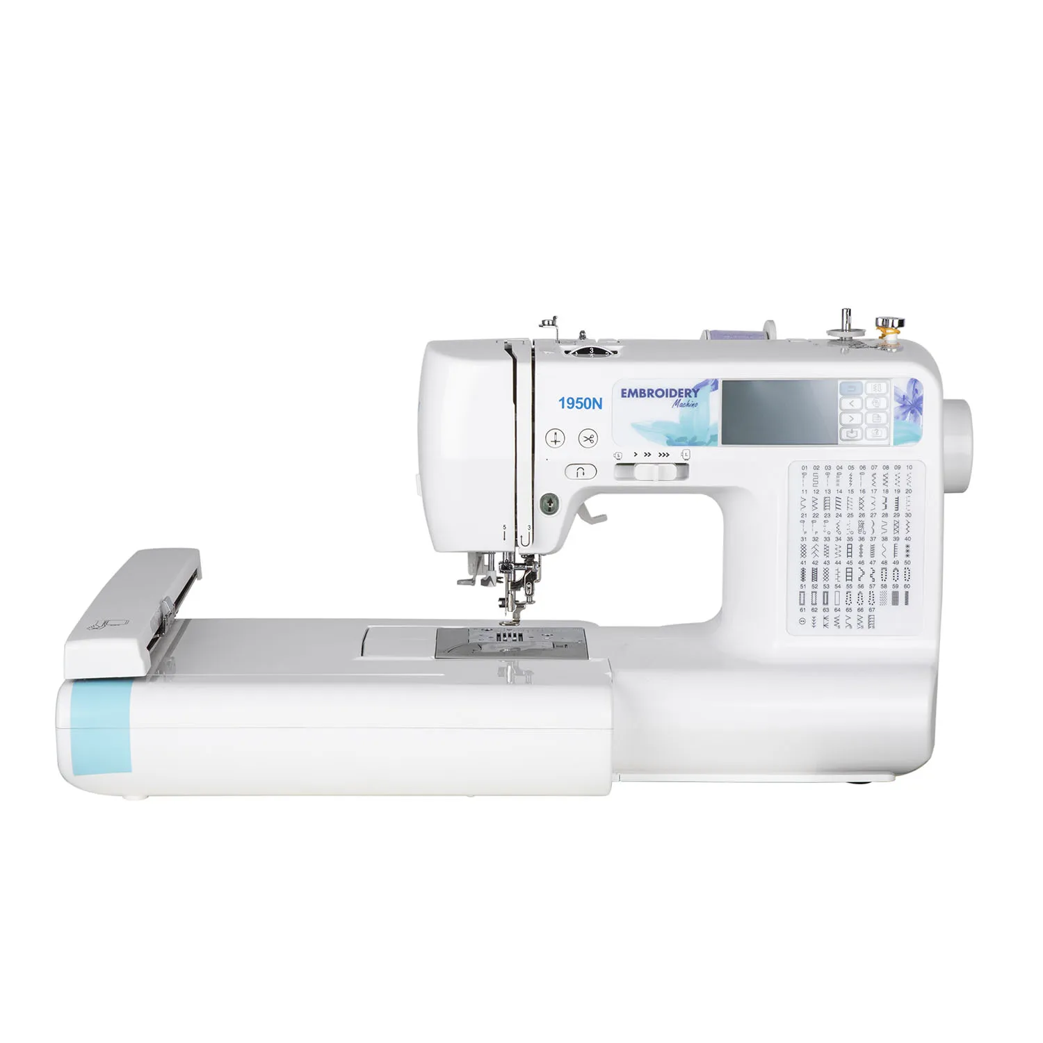 Cheap ZOYER ZY1950N Domestic Embroidery And Sewing Machine