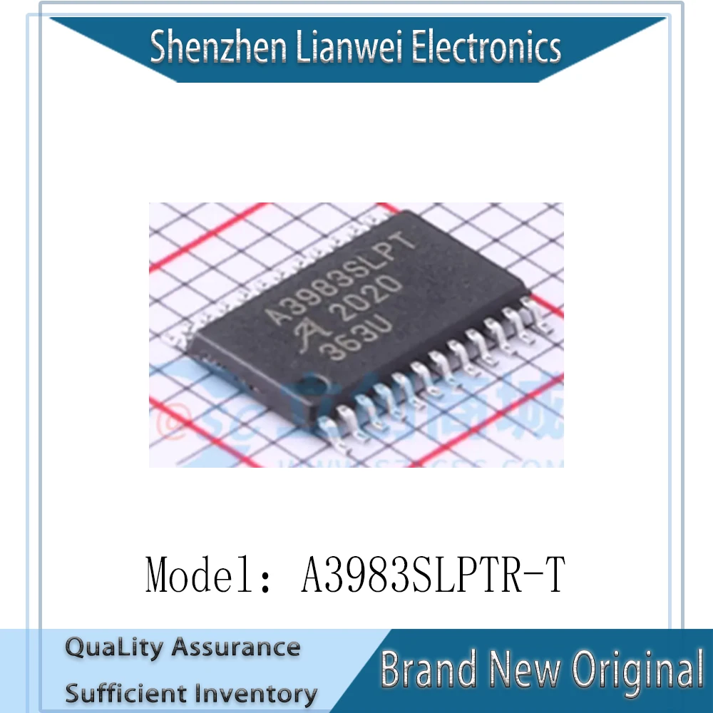 

(10 Piece) 100% New Original A3983SLPTR-T A3983SLPT IC Chipset TSSOP-24