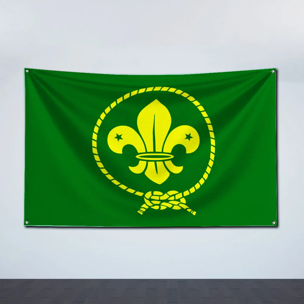 90x150cm Large Size BOY SCOUT Flag Polyester Printed Banner for Indoor Outdoor Decor