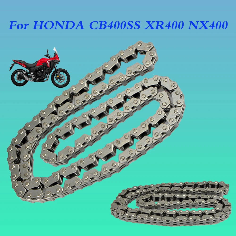 

Cam Timing Chain For HONDA CB400SS XR400 NX400 NX4 Falcon Motorcycle Accessories Camshaft Timing Chain 14401-MBV-305