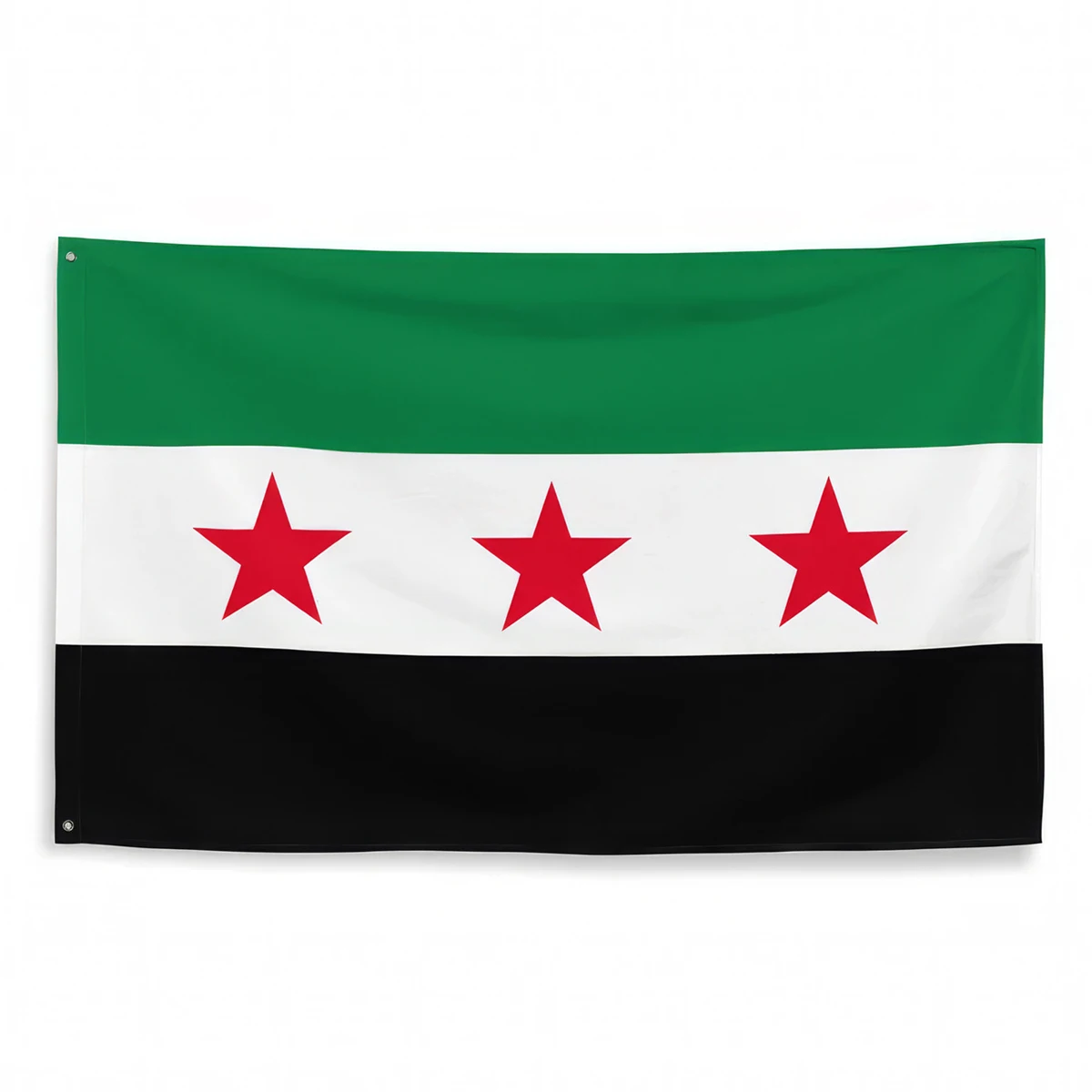 Syria Flag 90x150cm The Syrian Arab Republic Syrian Three Star Flag Banner Hanging Home Decoration Flags