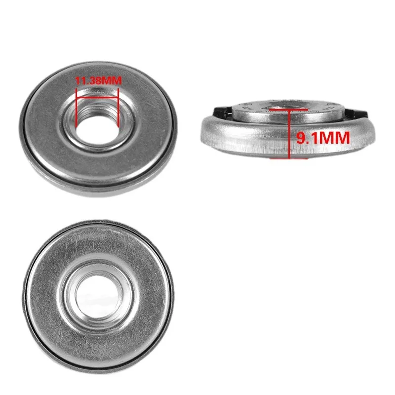 Quick Release M14 Flange Locking Nut for Angle Grinder – Replacement Spindle Nut, Easy to Install for Grinder Accessories