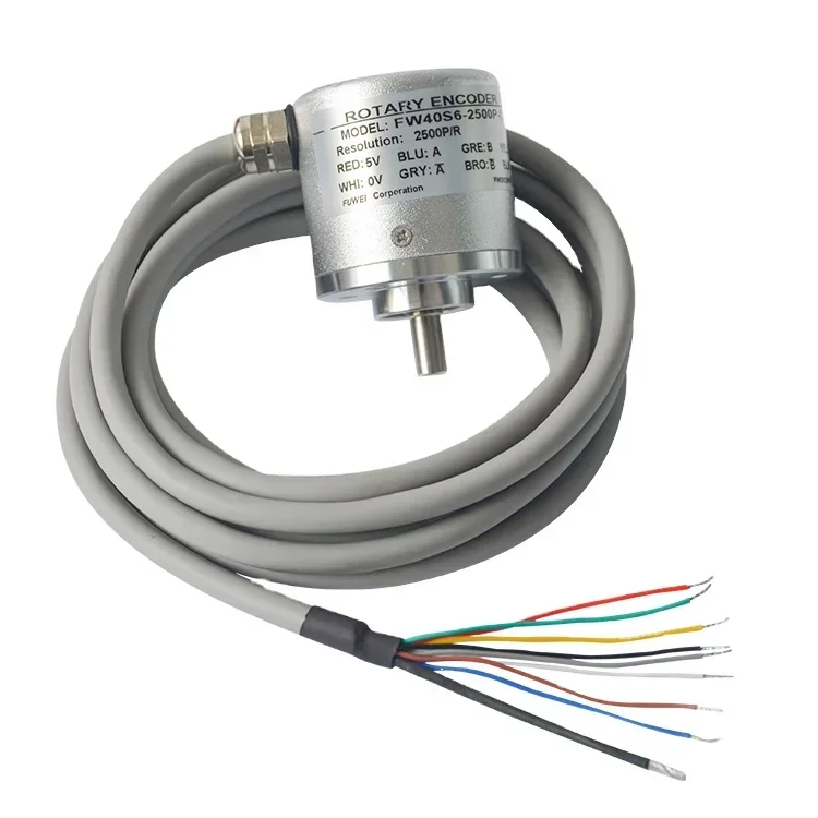 

FUWEI FW40S6-2500P Кодировочные станки Токарные станки с ЧПУ Энкодеры Ротационные энкодеры Инкрементальный поворотный энкодер