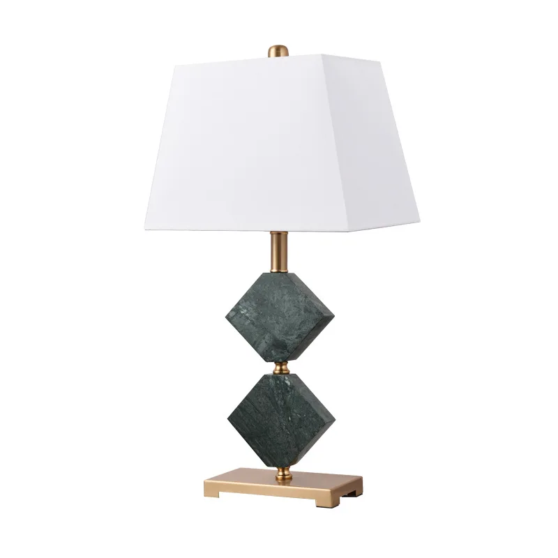 

New Chinese style, retro, decoration, table lamp, table lamp, creativity, bedroom, light luxury, desk