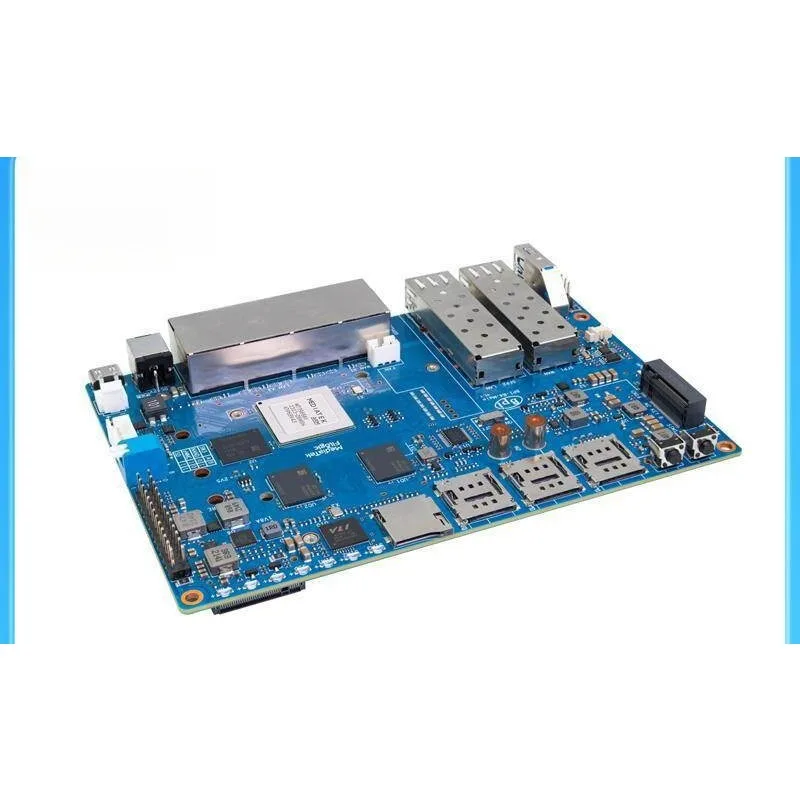 BPI-R4 high-performance open-source router development board, supports 2 SFP