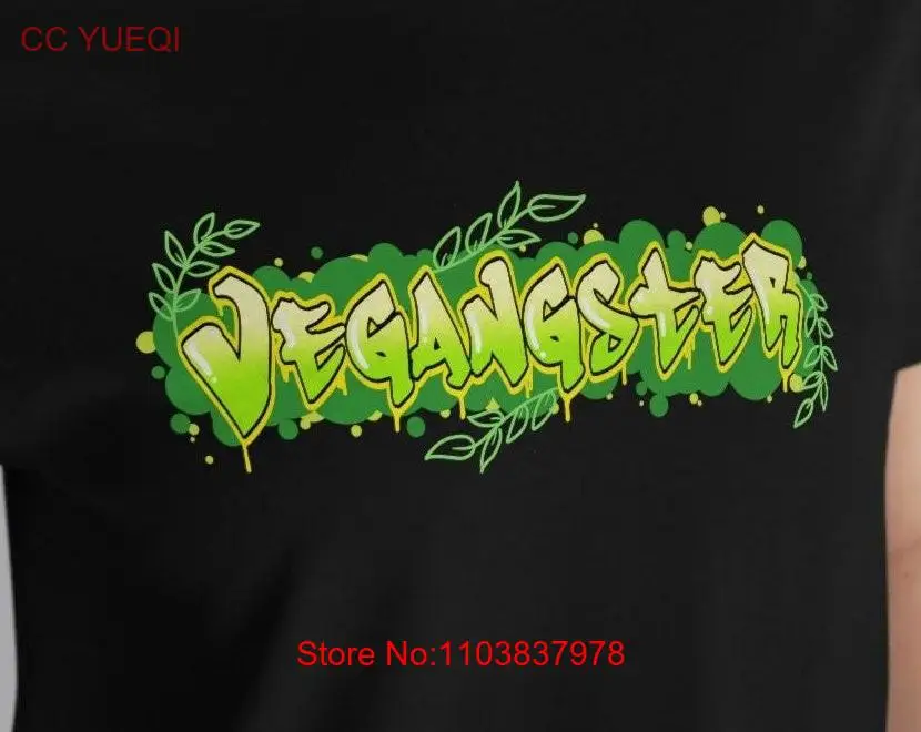 Vegangster Вегетарианская футболка Veggie Lover for Vegan Food Vegetable Healthy Eater Gardener с длинными или короткими рукавами