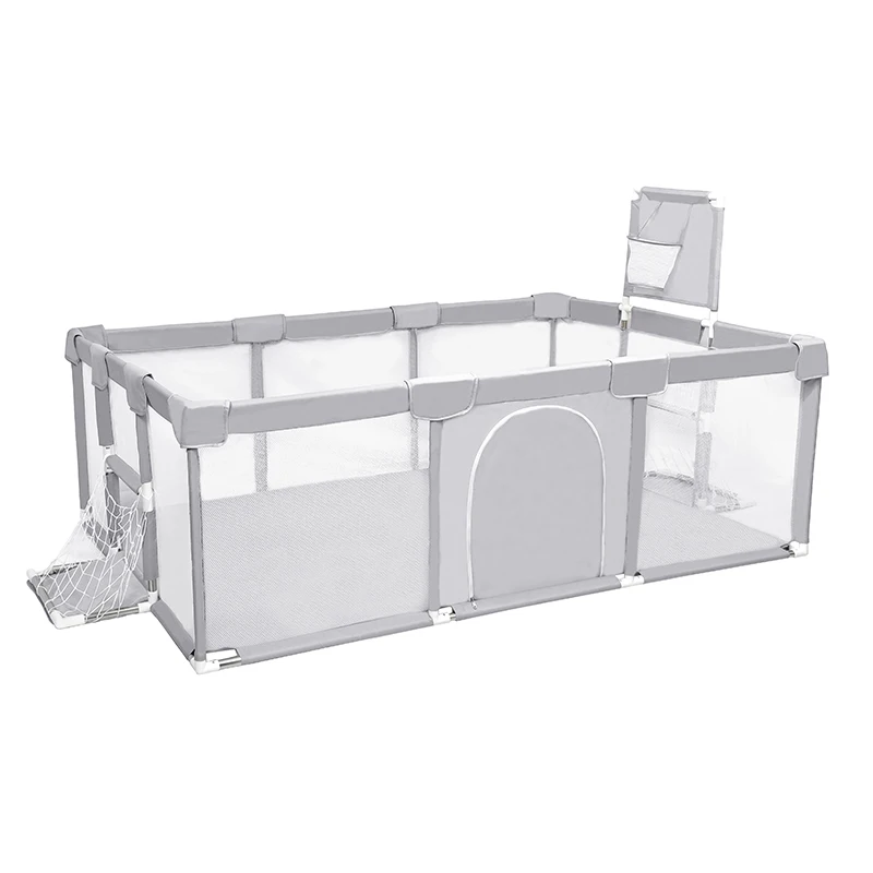 PANGDUBE Baby-Laufstall für Kinder, Spielbereich, Baby-Spielplatz, Outdoor-Bällebad, Indoor-Sicherheitszaun für Babys