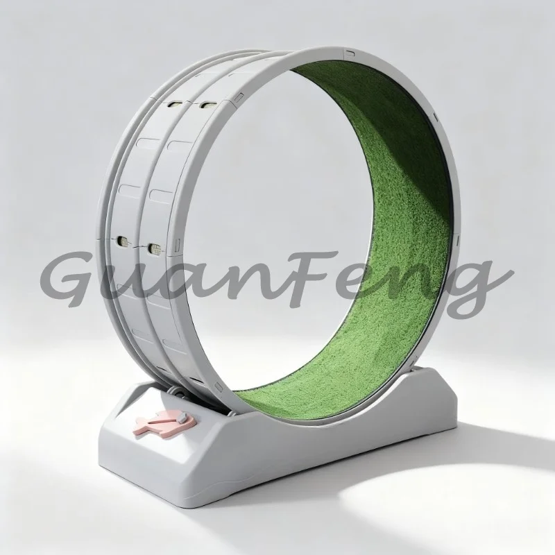 Silent Cat Running Wheel Treadmill with Plastic Claw Grinder Non-jamming Cat Climbing Frame