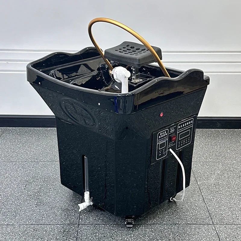 

Salon Hair Washing Bed Portable Japanese Head Spa Equipment Mobile Shampoo Chair Basin