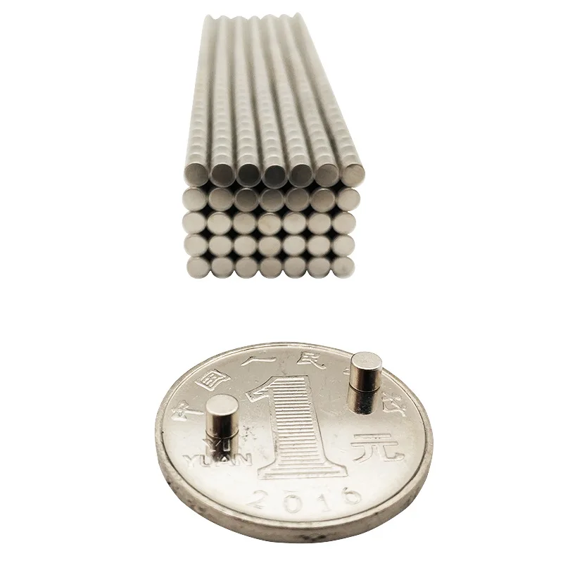 3x3mm Search Minor Disc Magnet 3mmX3mm Bulk Small Round Magnets 3x3 mm Neodymium Round N35 Strong Magnets 3*3 mm