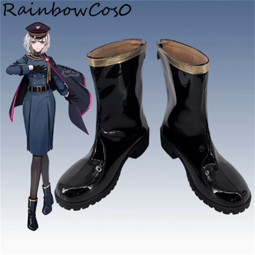 Aohitsugi Nemu Hypnosis Mic Division Rap Battle Cosplay Shoes Boots Game Anime Party Halloween RainbowCos0 W4854