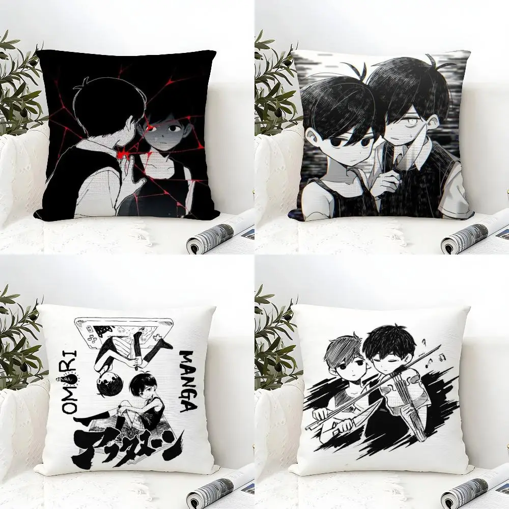 Game Anime O-Omori cool Pillow Case linen pillow case sofa home decor cushion cover cushion cove