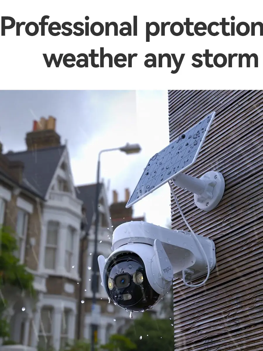 IMOU Cell All In One Cruiser Set 2K WiFi Camera 5000mAh Battery Solar IP66 Smart Color Night Vision Home Security Camera