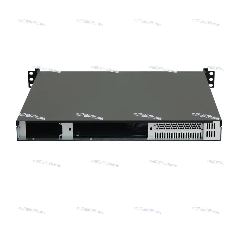 1U Chassis Rack Type 19 Inch Aluminum Panel 390 Deep Support ATX Main Board Flex Power Supply Industrial ControlCustomization