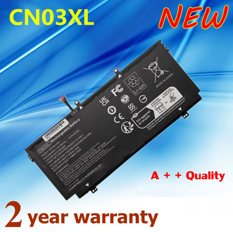 

CN03XL Laptop Battery For HP Spectre X360 13-AB001 13-AB002 X360 13-W000 SH03XL HSTNN-LB7L TPN-Q178 901308-421 901345-855 CN03XL