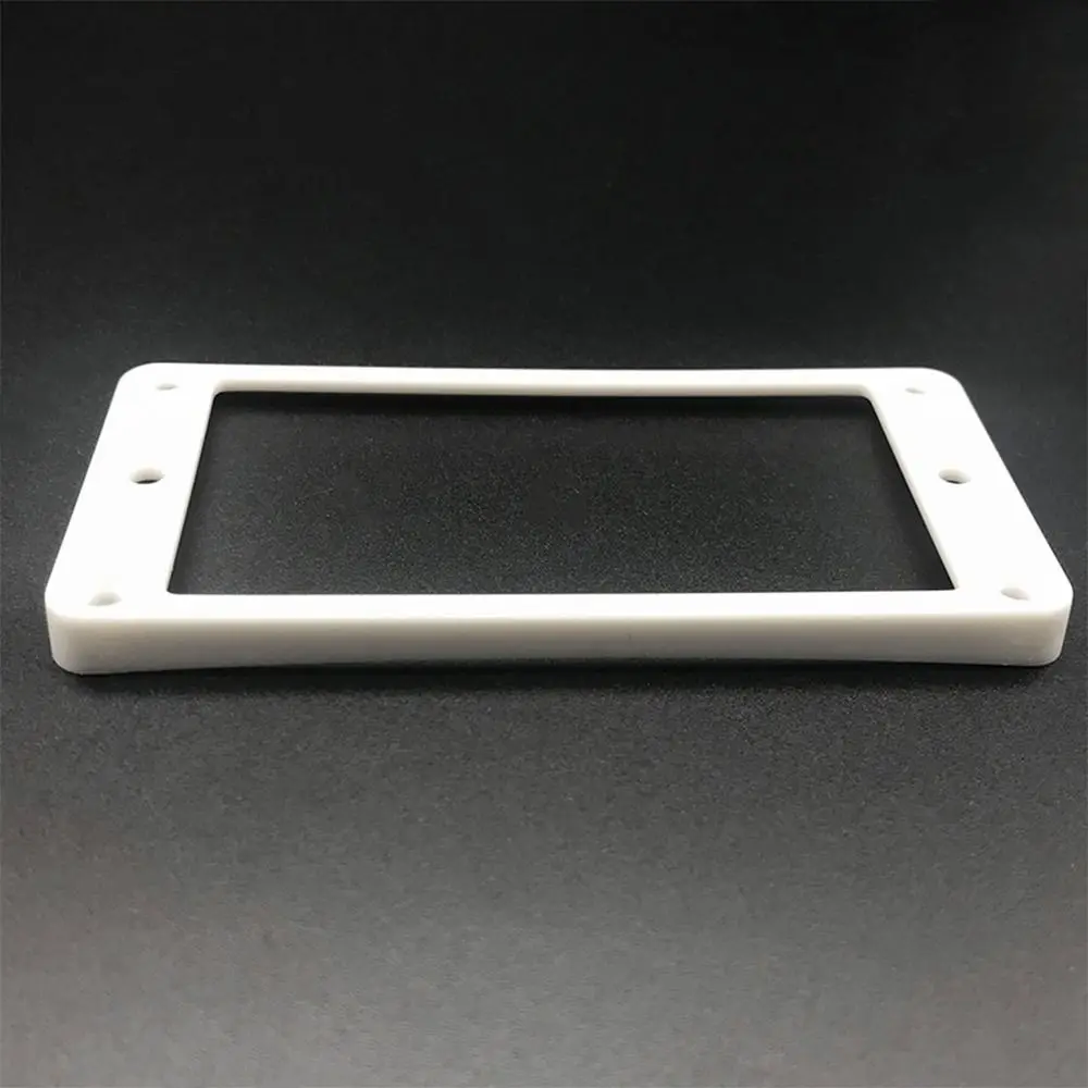 2pcs Black White Yellow Frame Set Replacement for Humbucker Pickup Mounting Rings Pickups Cover Guitar Pickup