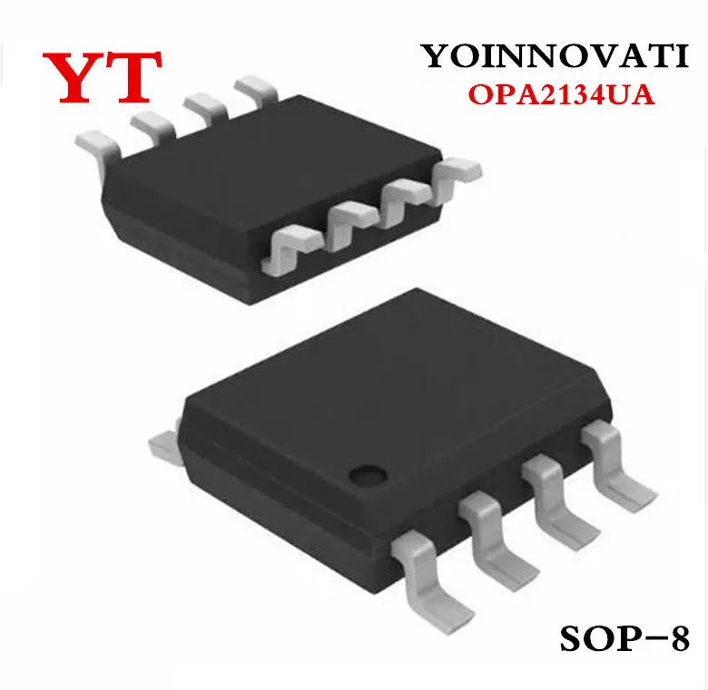 50Pcs/lot OPA2134UA  OPA2134 2134UA 2134 SOP-8