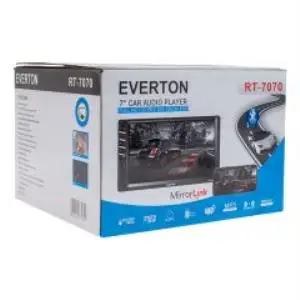 Everton Rt-7070 7 Inch Tft Usb-sd-bluetooth-enabled Reversing Camera Double Din Car Tape