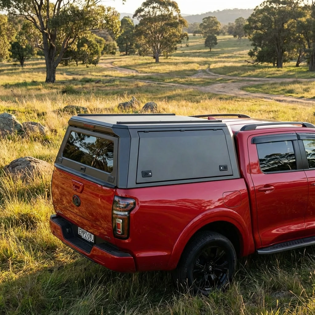 

Dream Garage OEM Waterproof Aluminum Hard Top Canopy For GWM Cannon Alpha Phev 2024+ Pick-up Truck Manual Locking Ranger