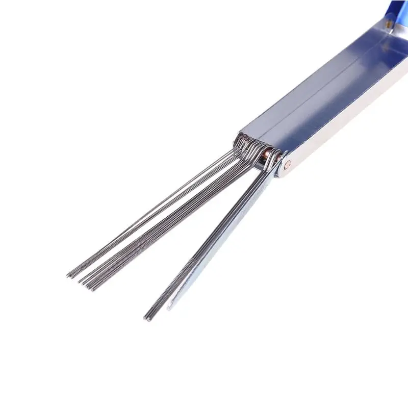 Auto Vergaser Düsen Reinigungswerkzeug Nadeln Bürsten Set für Rasen