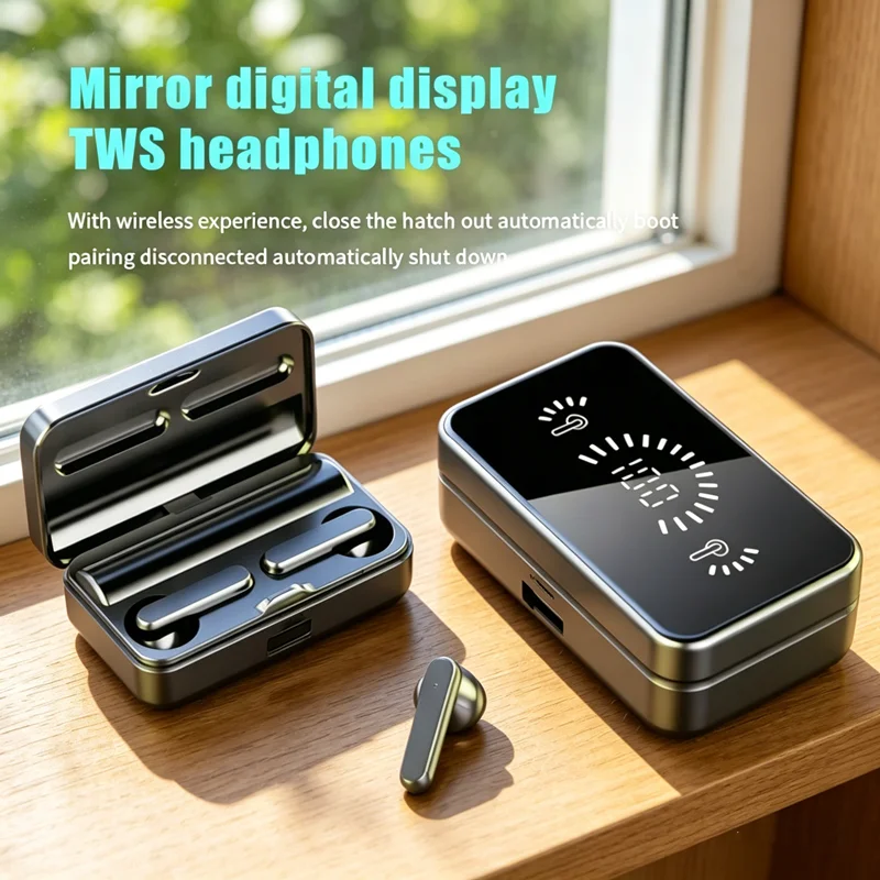 S20 TWS Bluetooth-Compatible Earphones Stereo Sport Headset Waterproof Wireless Headphone  Earbuds apply to smartphones