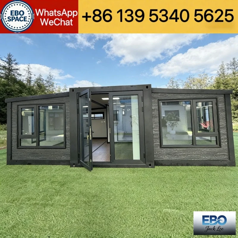 40ft Container House Mobile House Expandable Box Made in China Quick Build Prefab Modular Movable