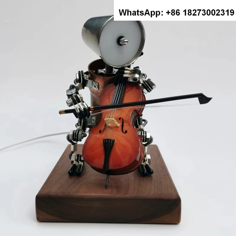 Industrial style handmade musical instrument tabletop decoration