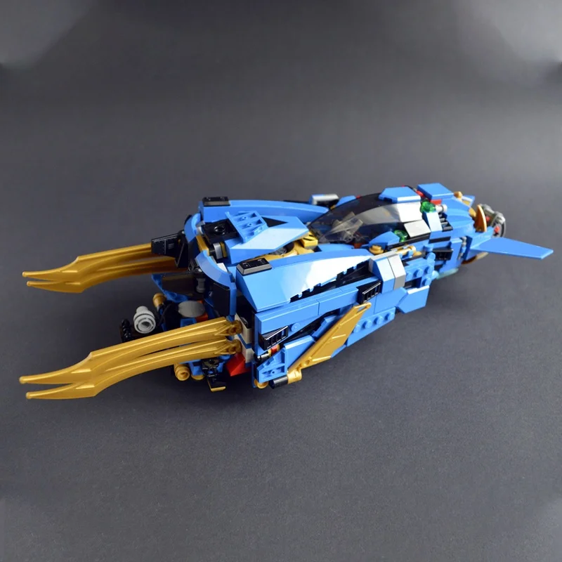 436pcs MOC Jay s Cyberpunk Speeder Ninjia Model Building blocks toy Construction creative Christmas gifts idea Education Brick