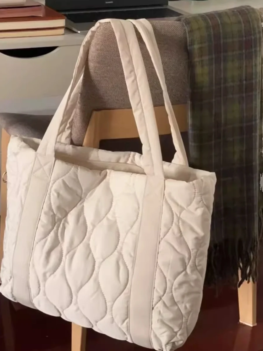 

Большая женская сумка-тоут Capaci, новинка 2024, трендовая сумка на одно плечо с бриллиантами Sle Faion, корейская сумка Sle