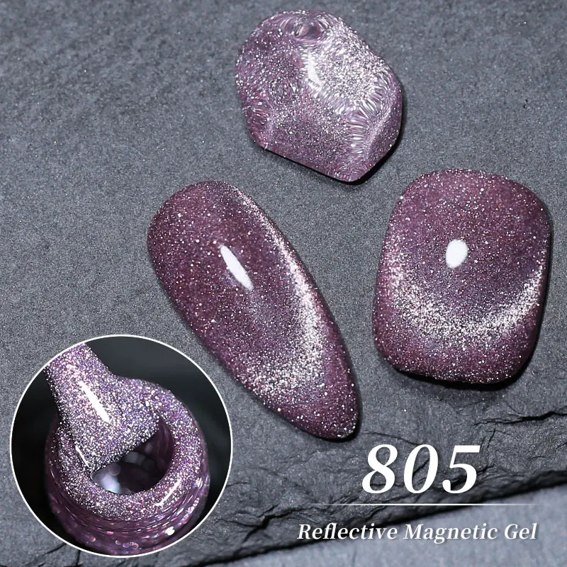Arte Clavo 10ml Reflektierender Aurora Starry Cat Eye Gel-Nagellack Funkelnder Laser-Spar Magnetischer Gel-Nagellack Nageltechniker-Zubehör Großpackung – Detail 10