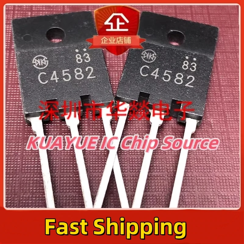 10PCS-30PCS  2SC4582  C4582    TO-3PF  600V 15A   Fast Shipping Quality Guarantee