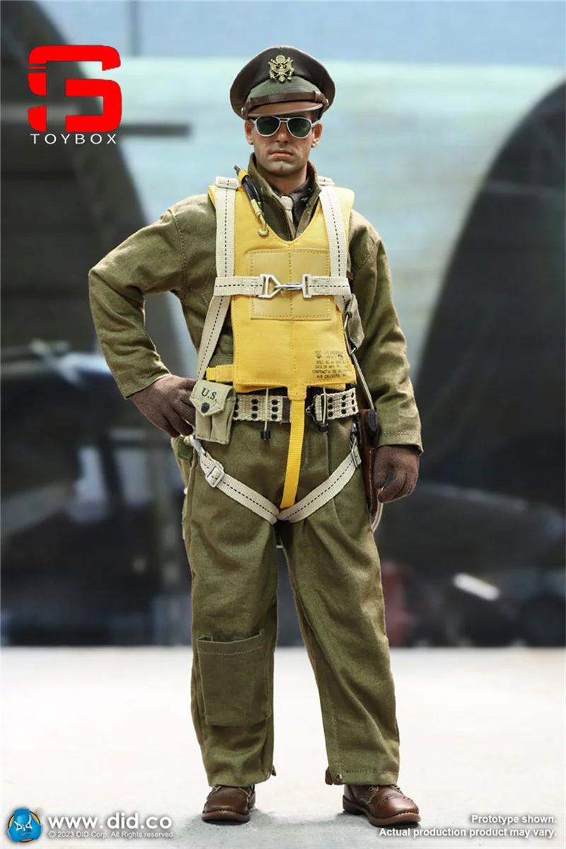 DID A80167 1/6 WWII US Army Air Forces Pilot Captain Rafe Action Figure 12'' Male Soldier Figurine Full Set Collectible Model