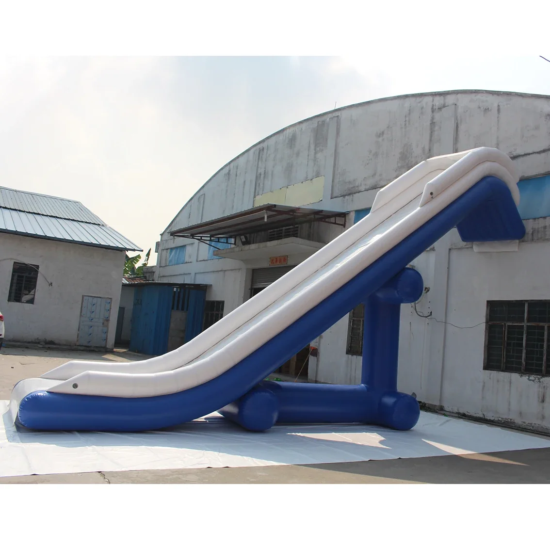 2026 Yacht Water Slide Inflatable Boat Slide Custom Floating Slide for Sea Lake and Private Yacht Outdoor Activitiespromote sale