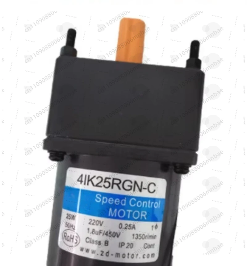 AC Speed Motor 4IK25RGN-CSpeed Ratio 3~750K Optional For Mask Machine Equipment 25w