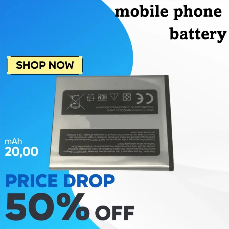 

3.85V 2000mAh Mobile Phone Batteries ChinoBATT01 For Unimax UMX U683CL U693CL
