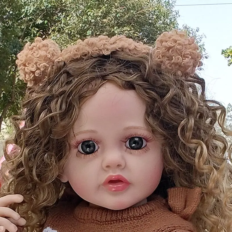 22 "طفل فتاة الاطفال اللعب 55 سنتيمتر تولد من جديد دمية مع الأحذية موضة الملابس الشحن السريع هدية عيد ميلاد للأطفال رفيق الهدايا