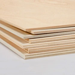 Plywood Craft Board 3/4/5mm Thick Model Layer Wood Board DIY Craft Sand Table Building Model Materials Accessories