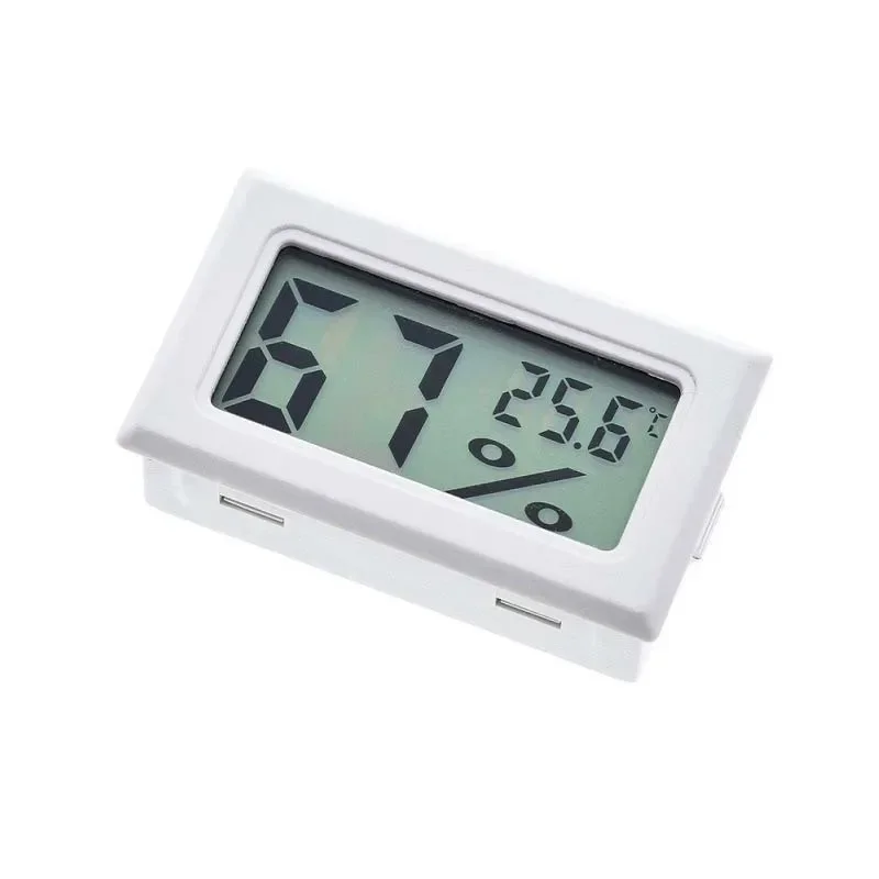 

Mini Black White Digital LCD Indoor Convenient Temperature Sensor Humidity Meter Thermometer Hygrometer Gauge