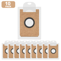 For Ultenic For T10 Dust Bags 4 Pack 10 Pack or 20 Pack for Elite Robot Vacuum Cleaner with Optimal Filtration