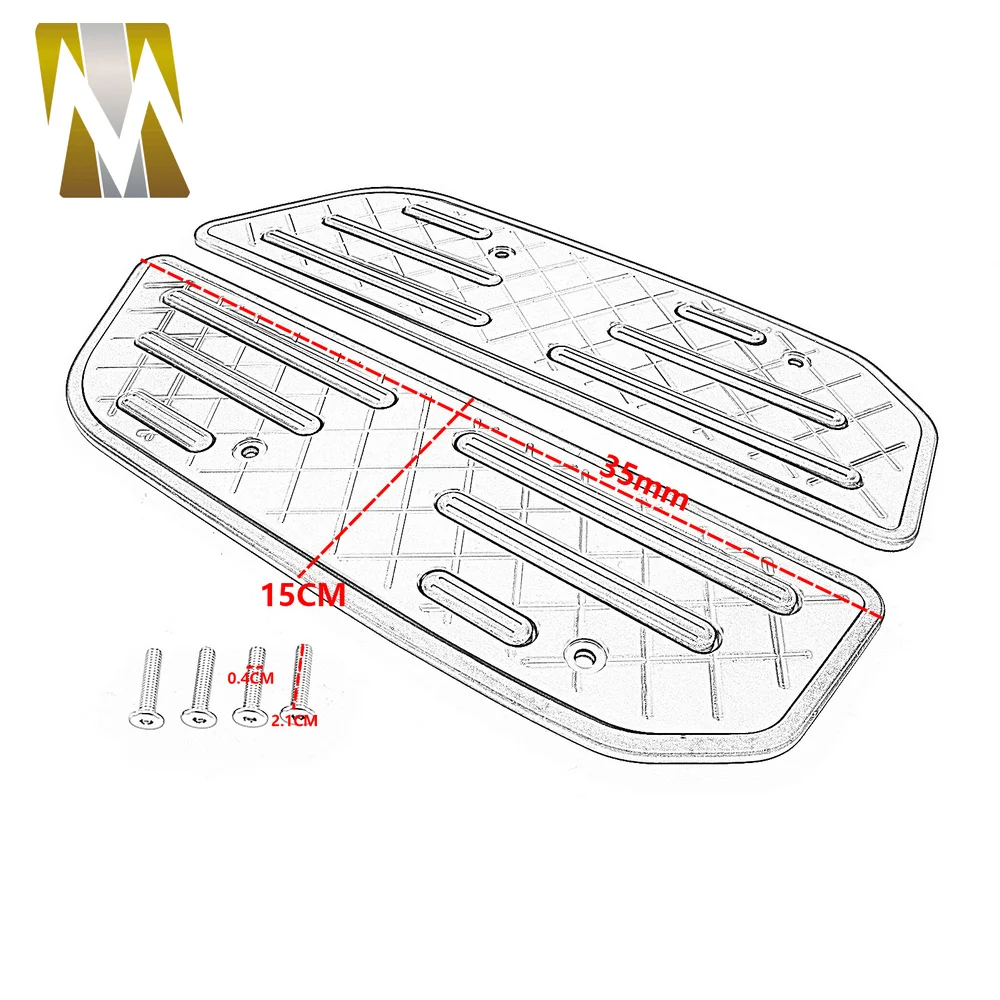 Compatible with Honda GIORNO125 125 Motorcycle Pedal Modification Anti Slip Rubber Pedal Pad Accessories