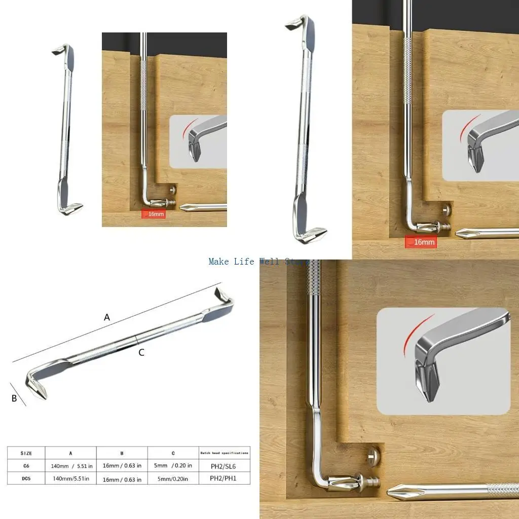 

Многофункциональная магнитная отвертка локтя с конструкциями формы z для легкой обработки