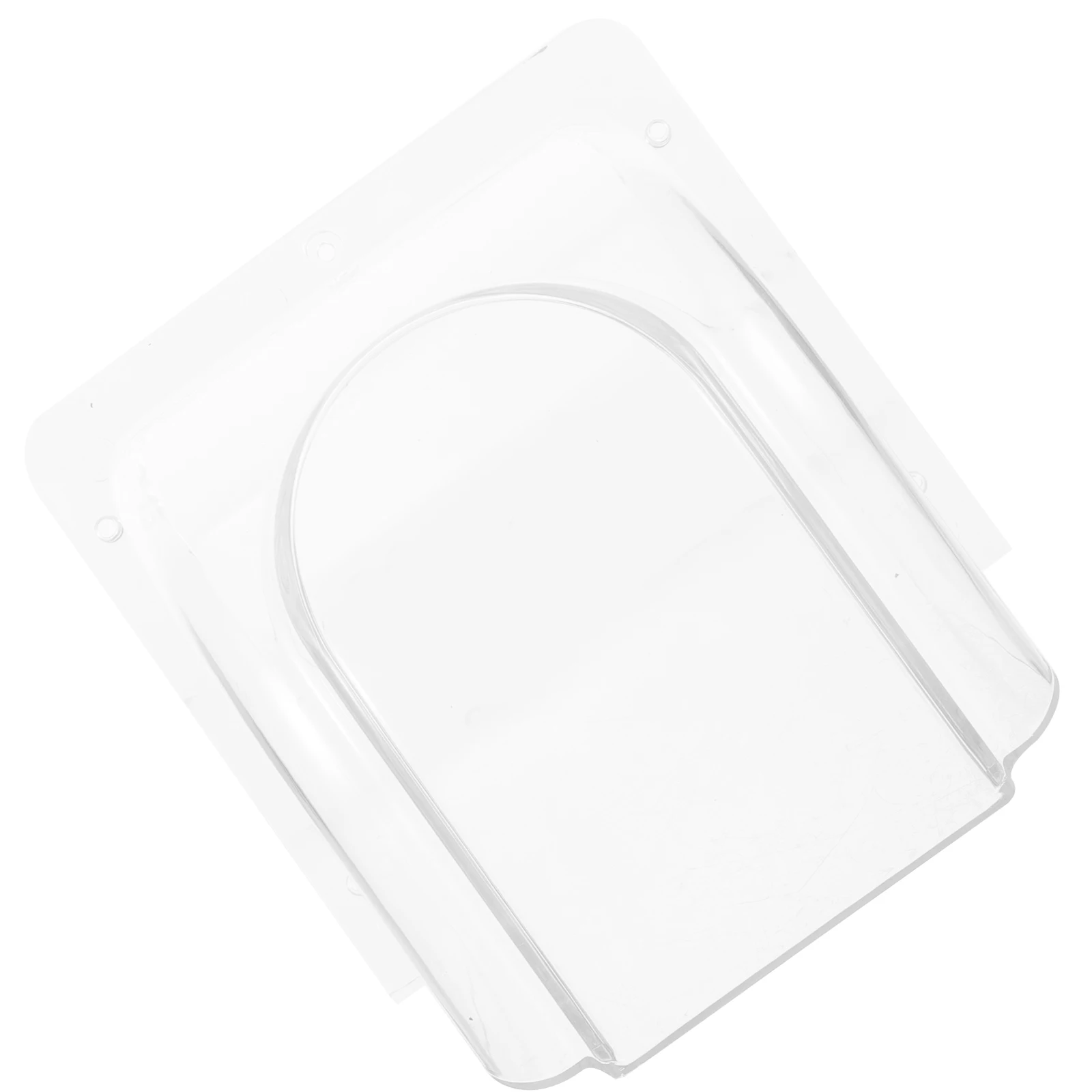 Weatherproof Acrylic Doorbell Cover For Control Machine Rainproof Protection Easy Install Multi-Use Cover Shell