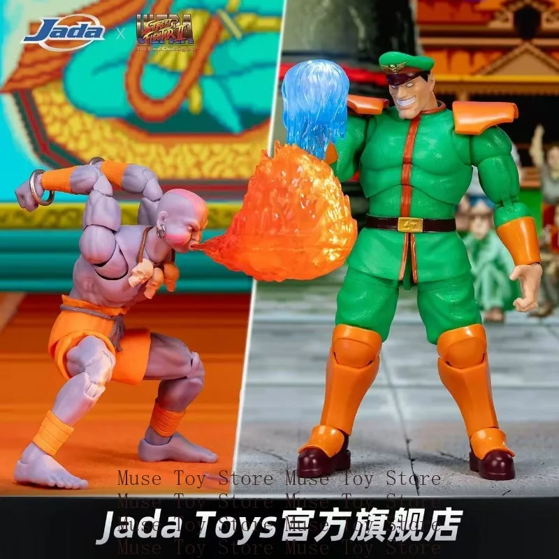 

100%Original JADA TOYS Street Fighter Dhalsim SDCC 1/12 Anime Action Figure Model Toy Collection Model Figurine Doll Toy Gifts