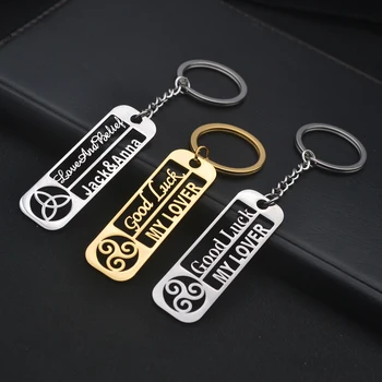 การปรับแต่งส่วนบุคคลชื่อวันเกิดพวงกุญแจจี้สัญลักษณ์ทางศาสนาป้ายจี้สําหรับเพื่อนและครอบครัว